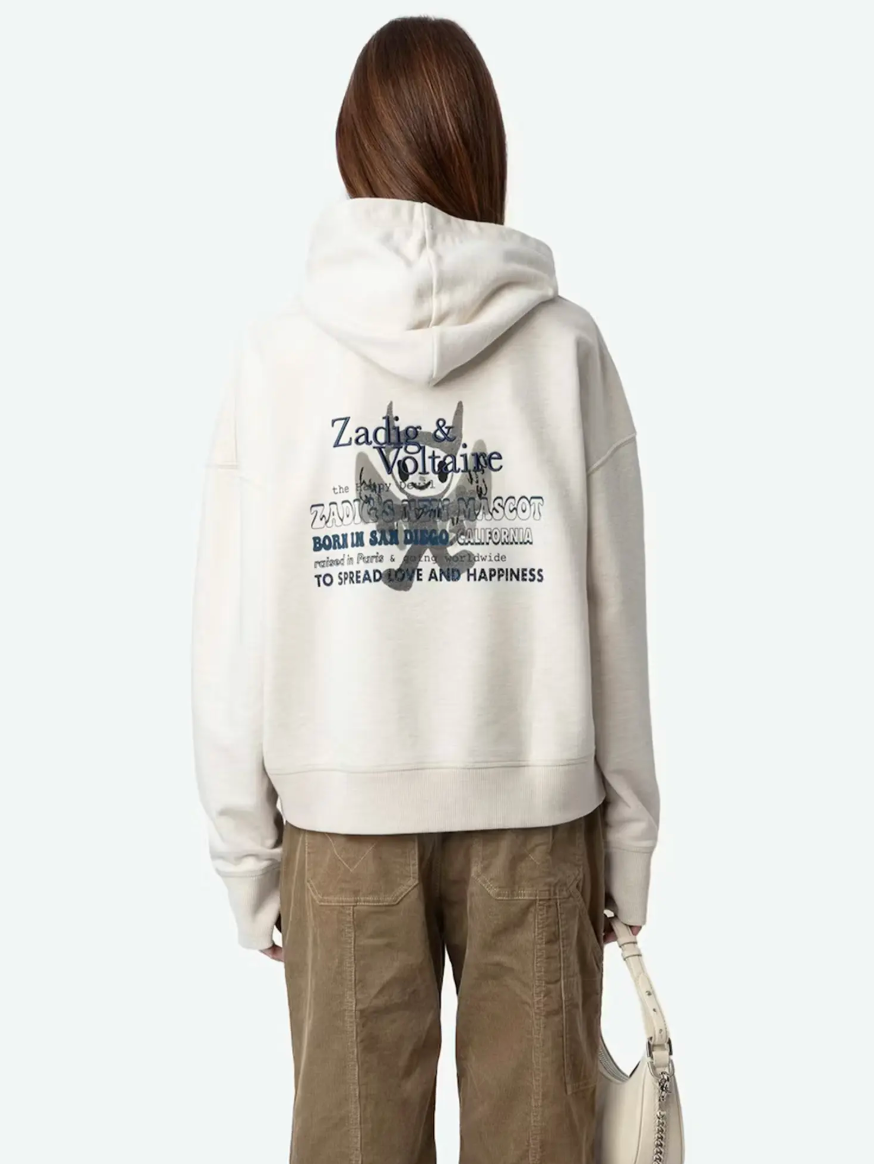 ZV Mia hoodie with Rhinestone