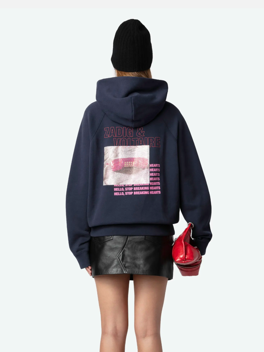 ZV Georgy hoodie with Rhinestone