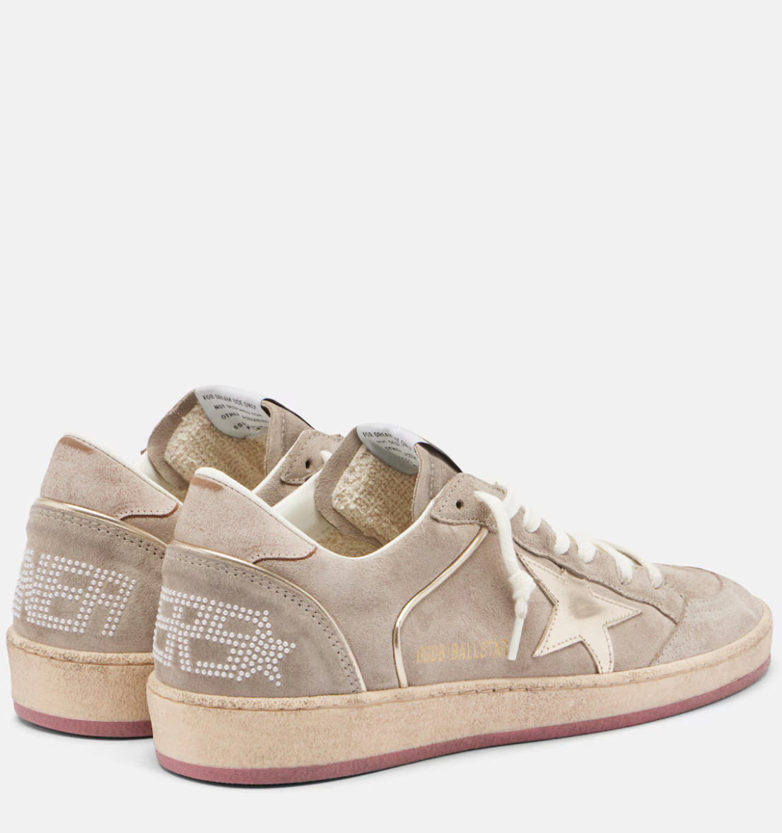 GGDB Ballstar suede sneakers