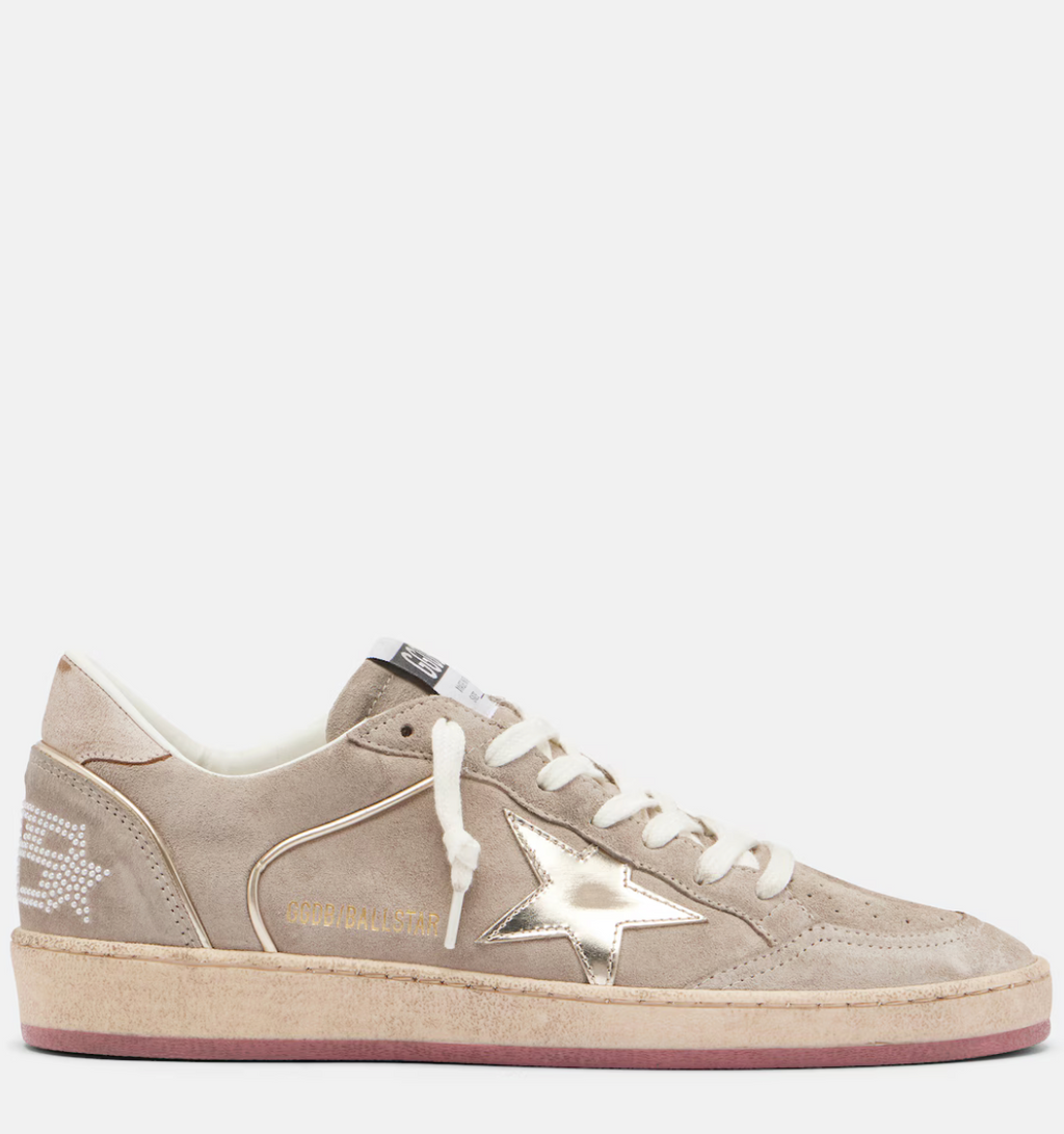 GGDB Ballstar suede sneakers