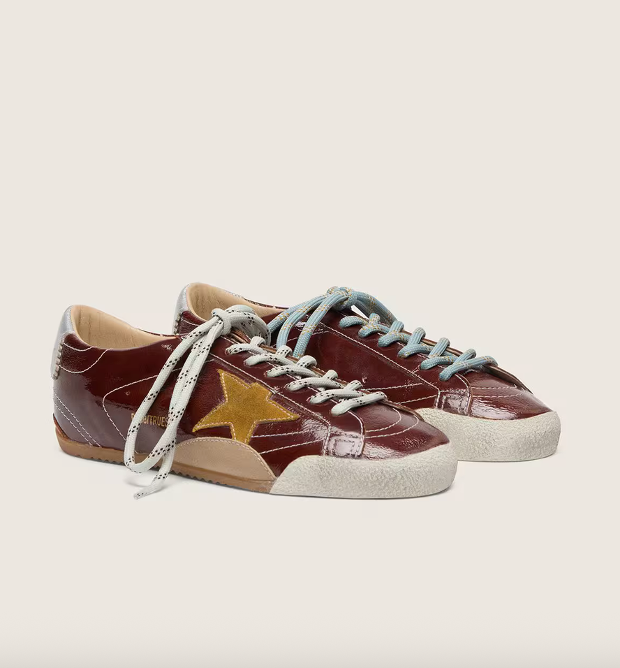 GGDB True-Star in burgundy naplak with suede star