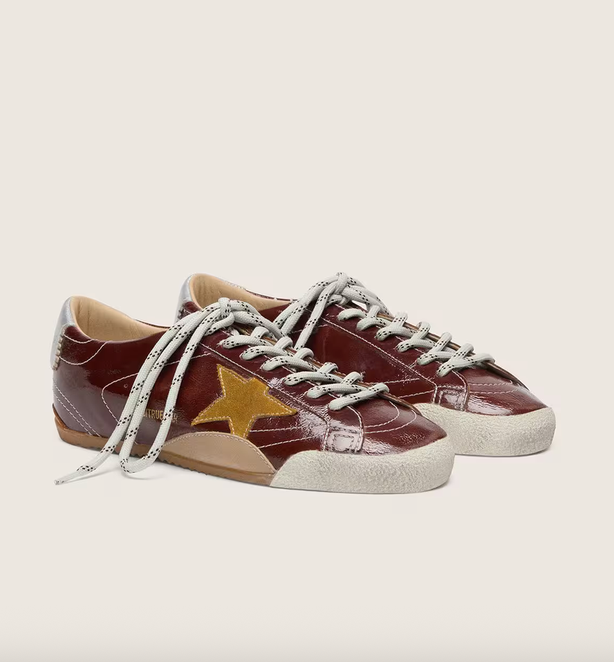 GGDB True-Star in burgundy naplak with suede star