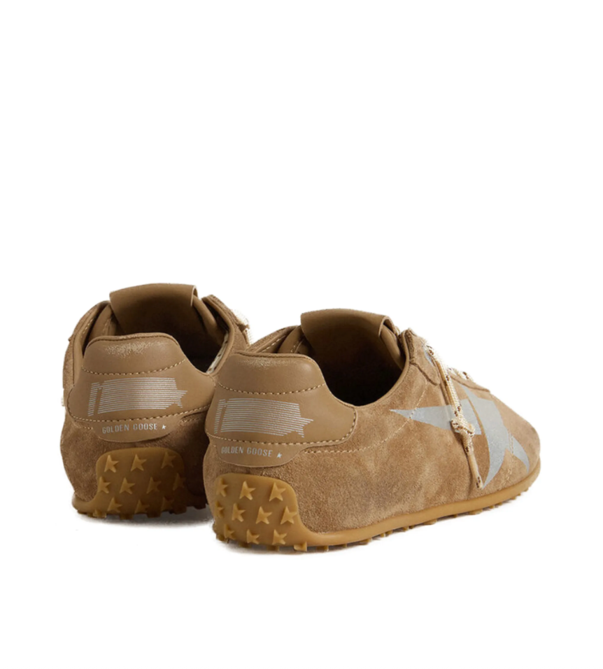 GGDB Brown Marathon Speed Suede Sneakers