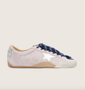 GGDB True-Star in pastel pink suede with silver star and heel tab
