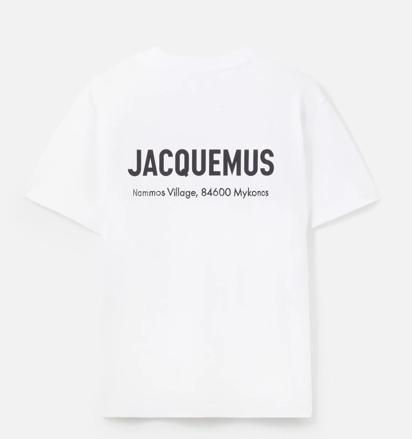 The Mykonos address t-shirt