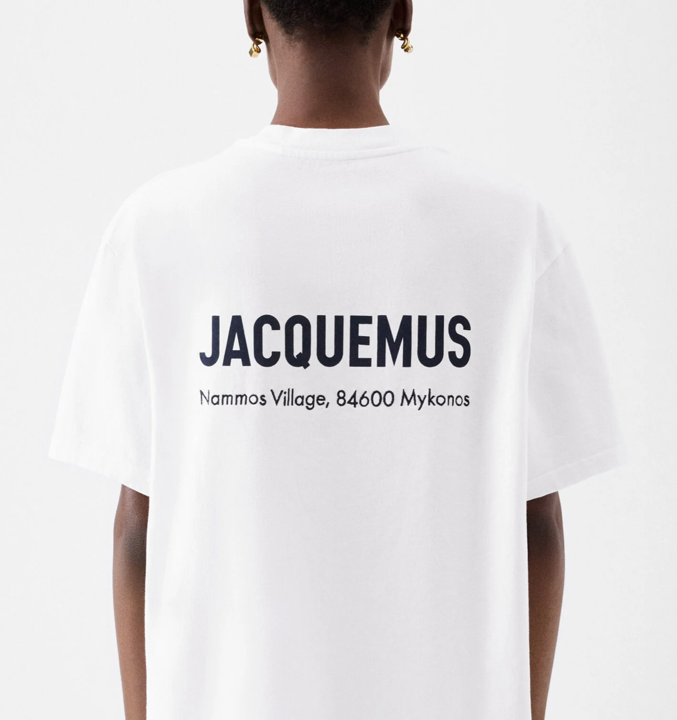 The Mykonos address t-shirt
