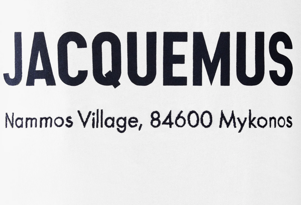 The Mykonos address t-shirt