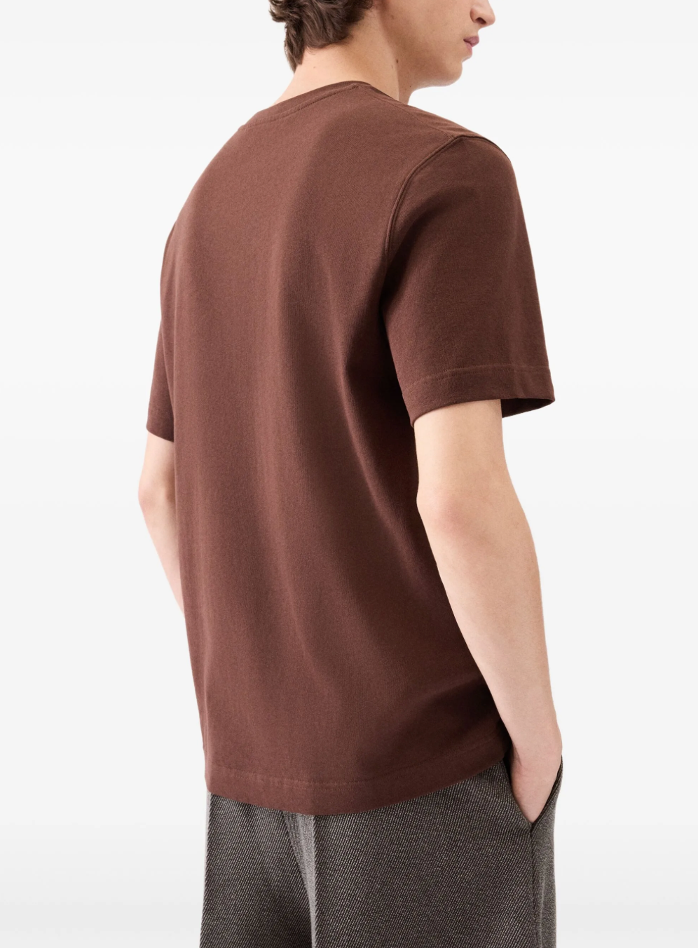The Gros Grain T-Shirt in Brown