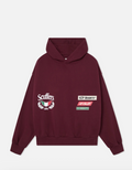 ROMEO BURGUNDY HOODIE