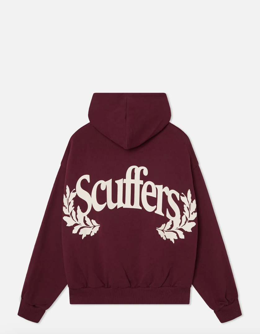 ROMEO BURGUNDY HOODIE