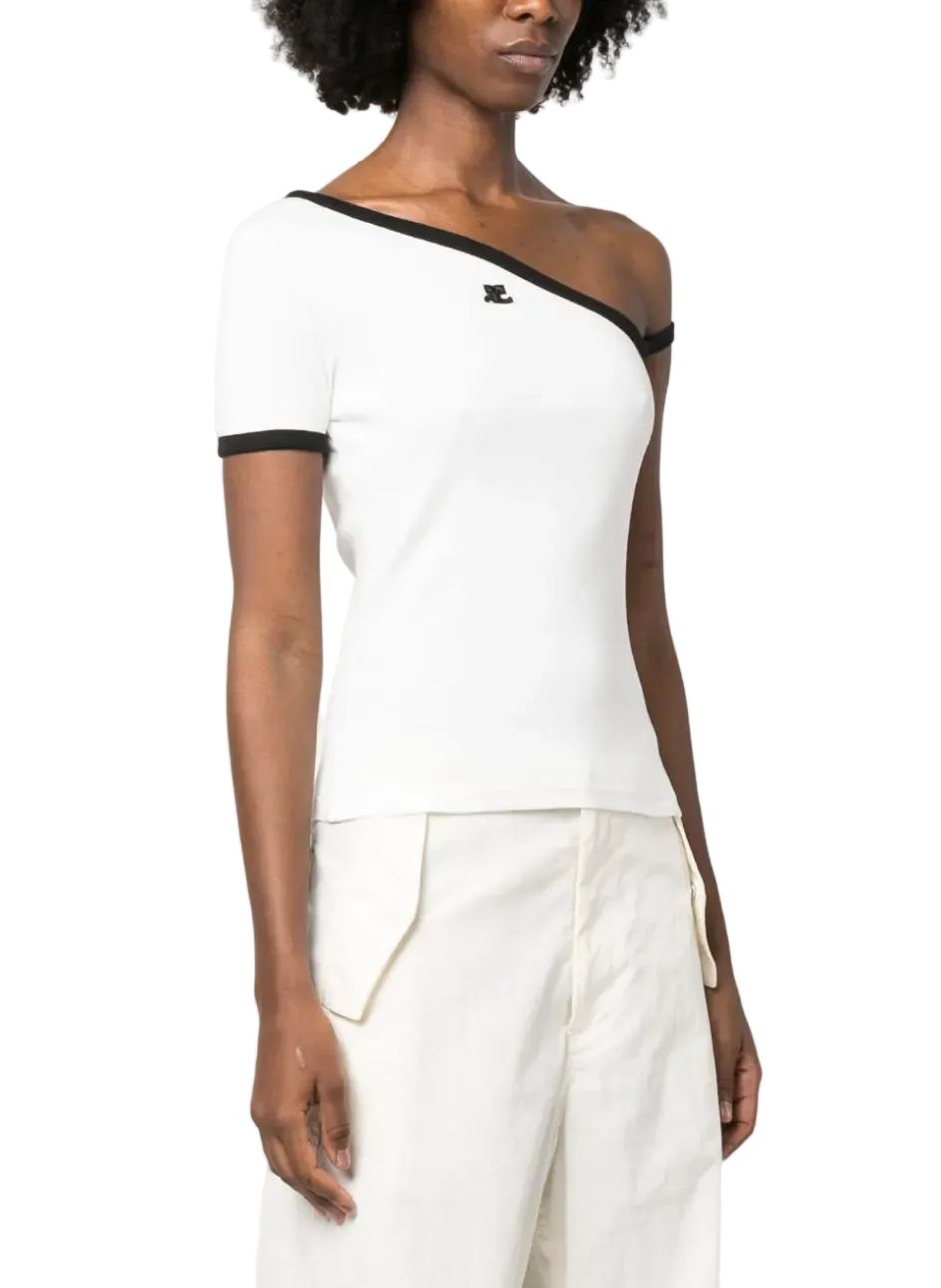 OGO ONE SHOULDER TEE