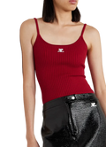 REEDITION RIBBED TANK TOP