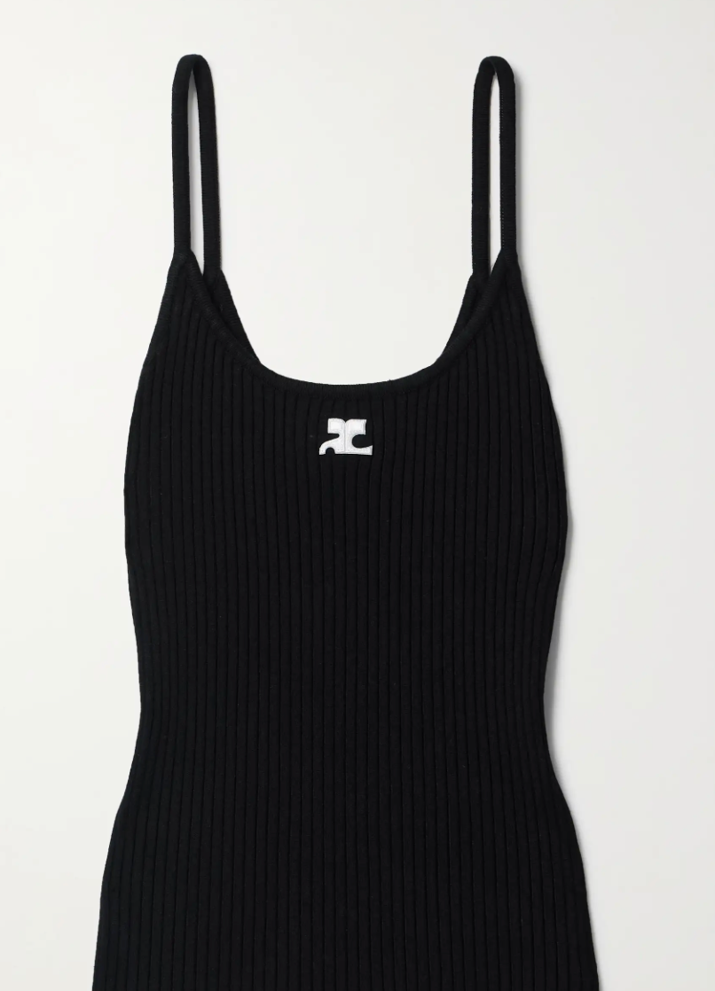 REEDITION RIBBED TANK TOP