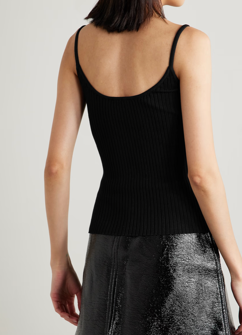 REEDITION RIBBED TANK TOP