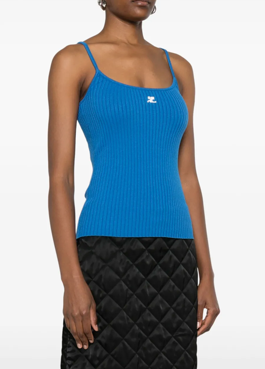 REEDITION RIBBED TANK TOP