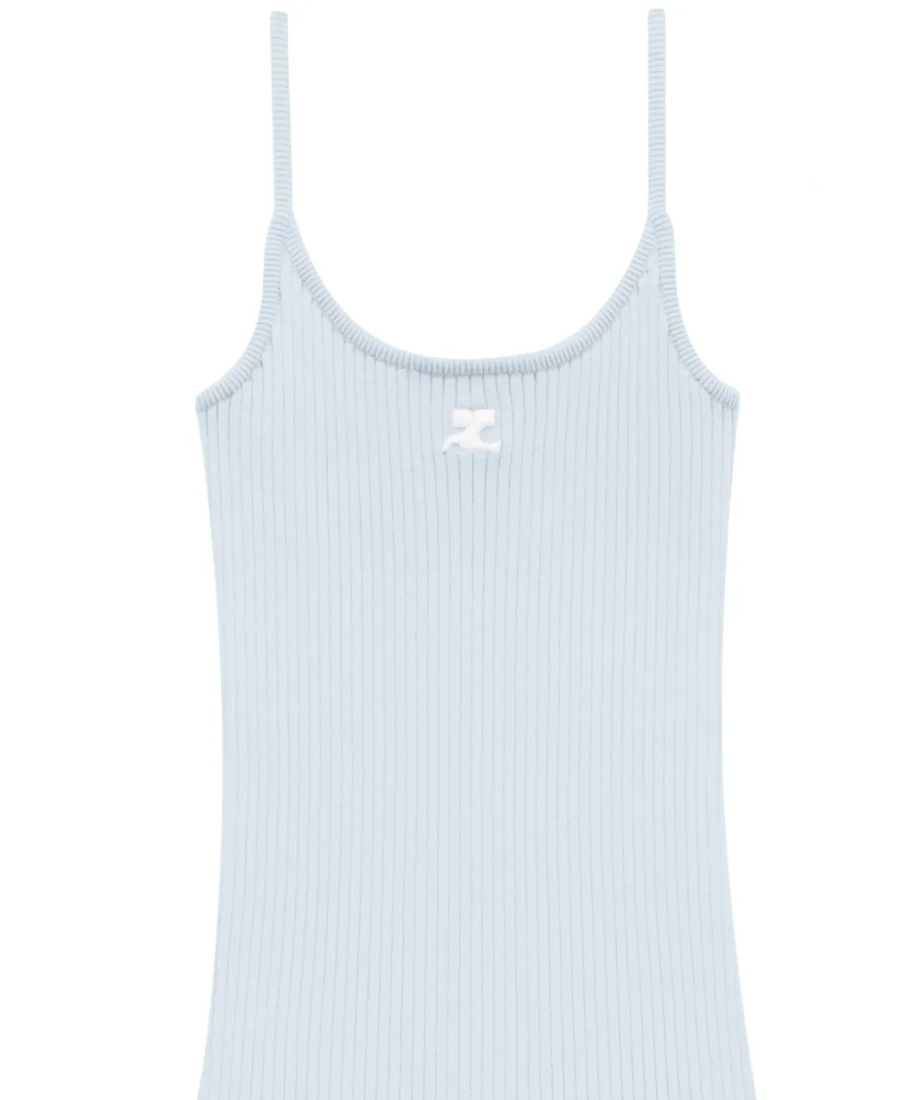 REEDITION RIBBED TANK TOP