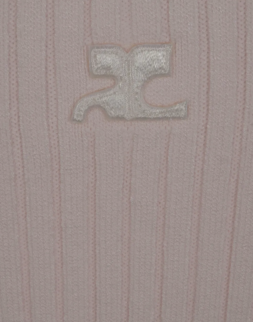 REEDITION RIBBED TANK TOP