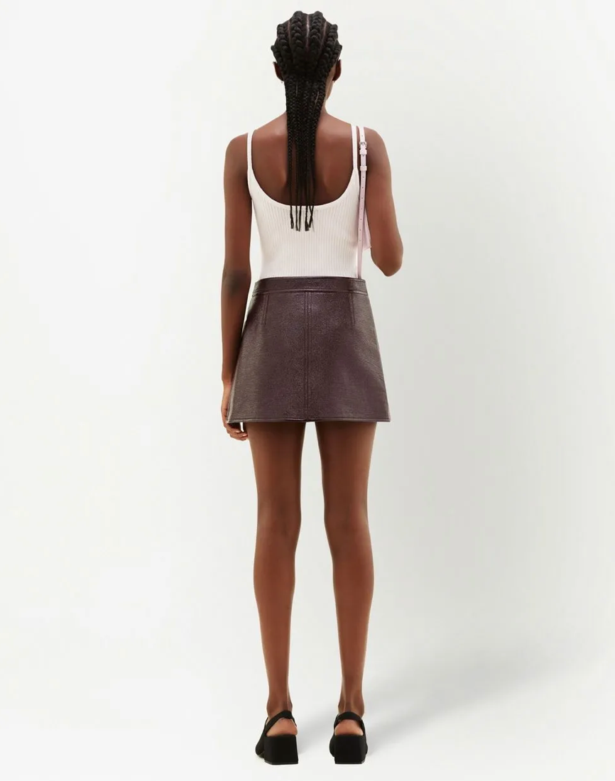 REEDITION RIBBED TANK TOP