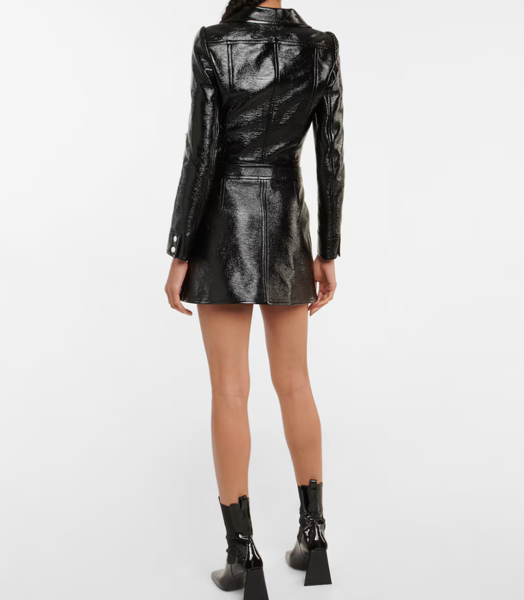 REEDITION MINI SKIRT IN BLACK