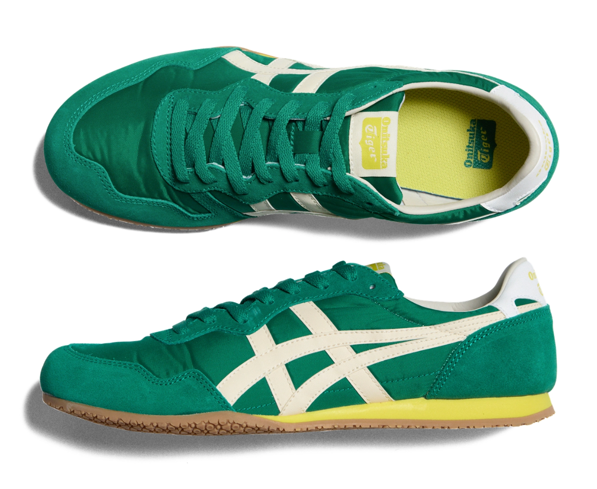 SERRANO IN FOREST GREEN/CREAM