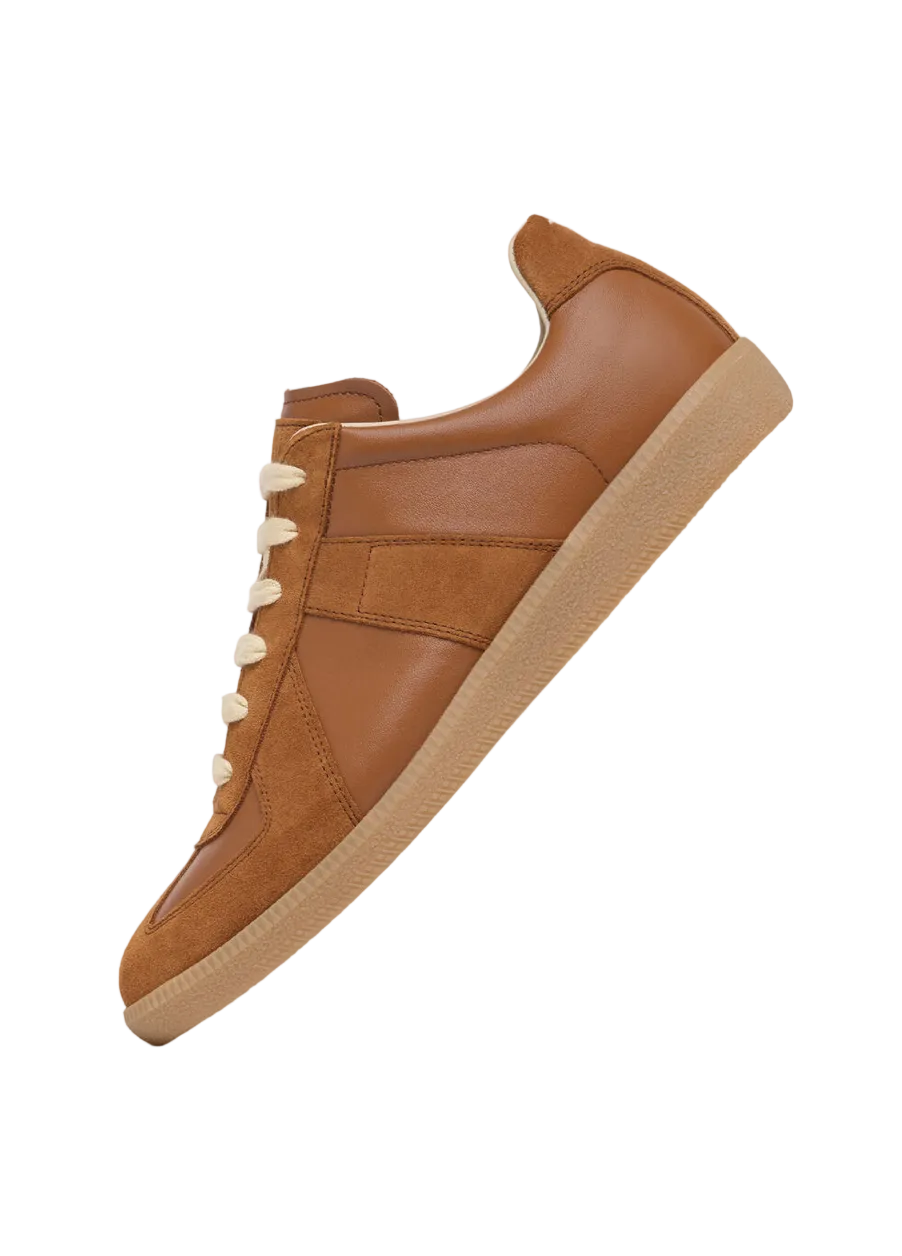 REPLICA LOW-TOP LIGHT BROWN