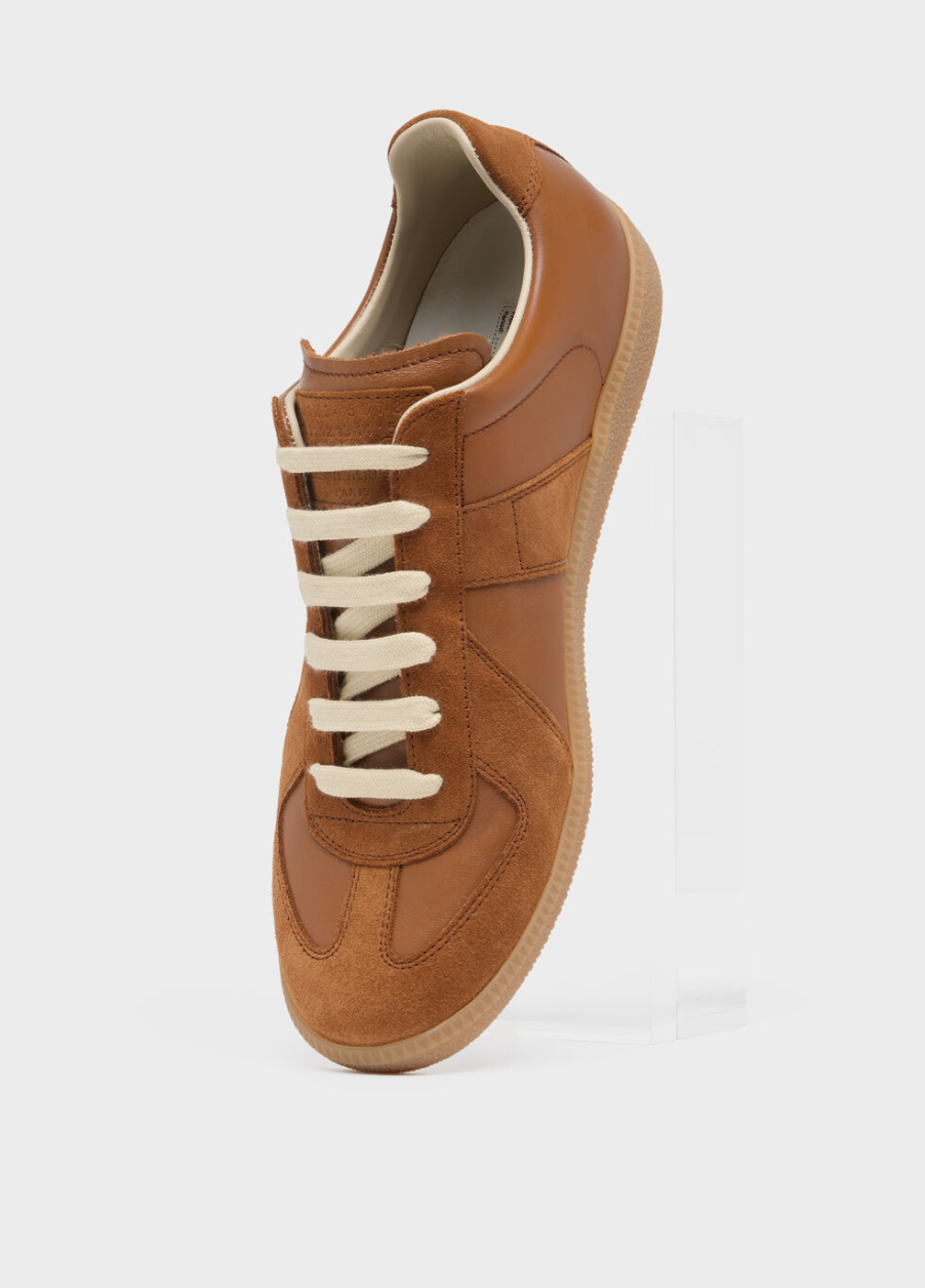 REPLICA LOW-TOP LIGHT BROWN