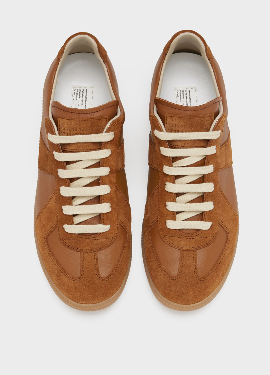 REPLICA LOW-TOP LIGHT BROWN