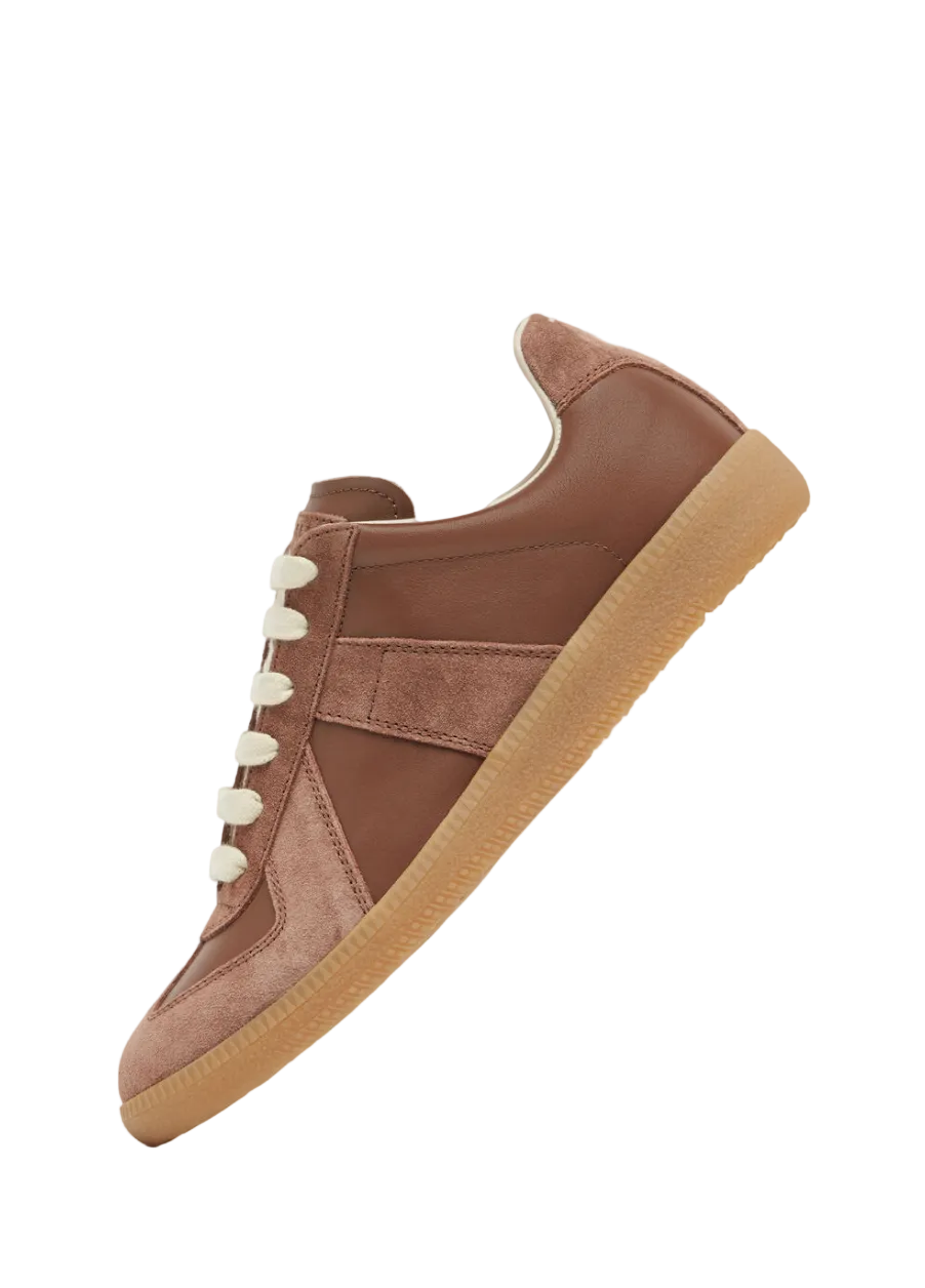 REPLICA LOW-TOP BROWN
