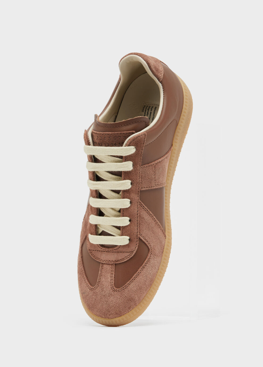 REPLICA LOW-TOP BROWN