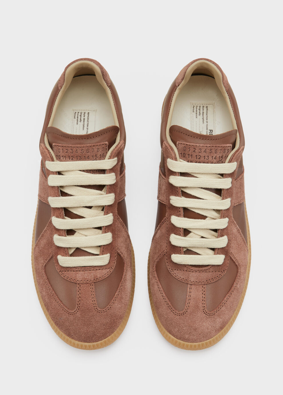 REPLICA LOW-TOP BROWN