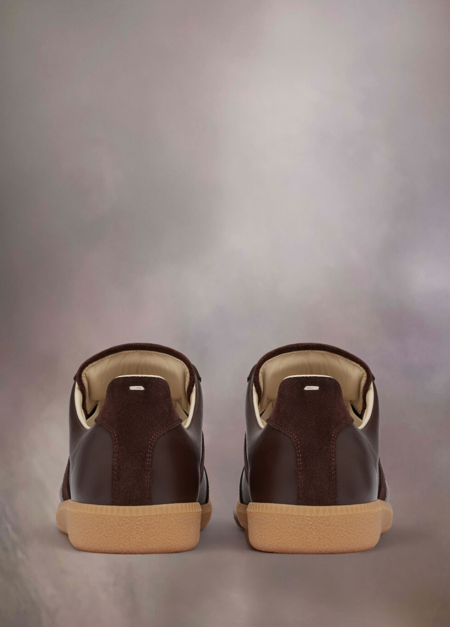 REPLICA LOW-TOP DARK BROWN