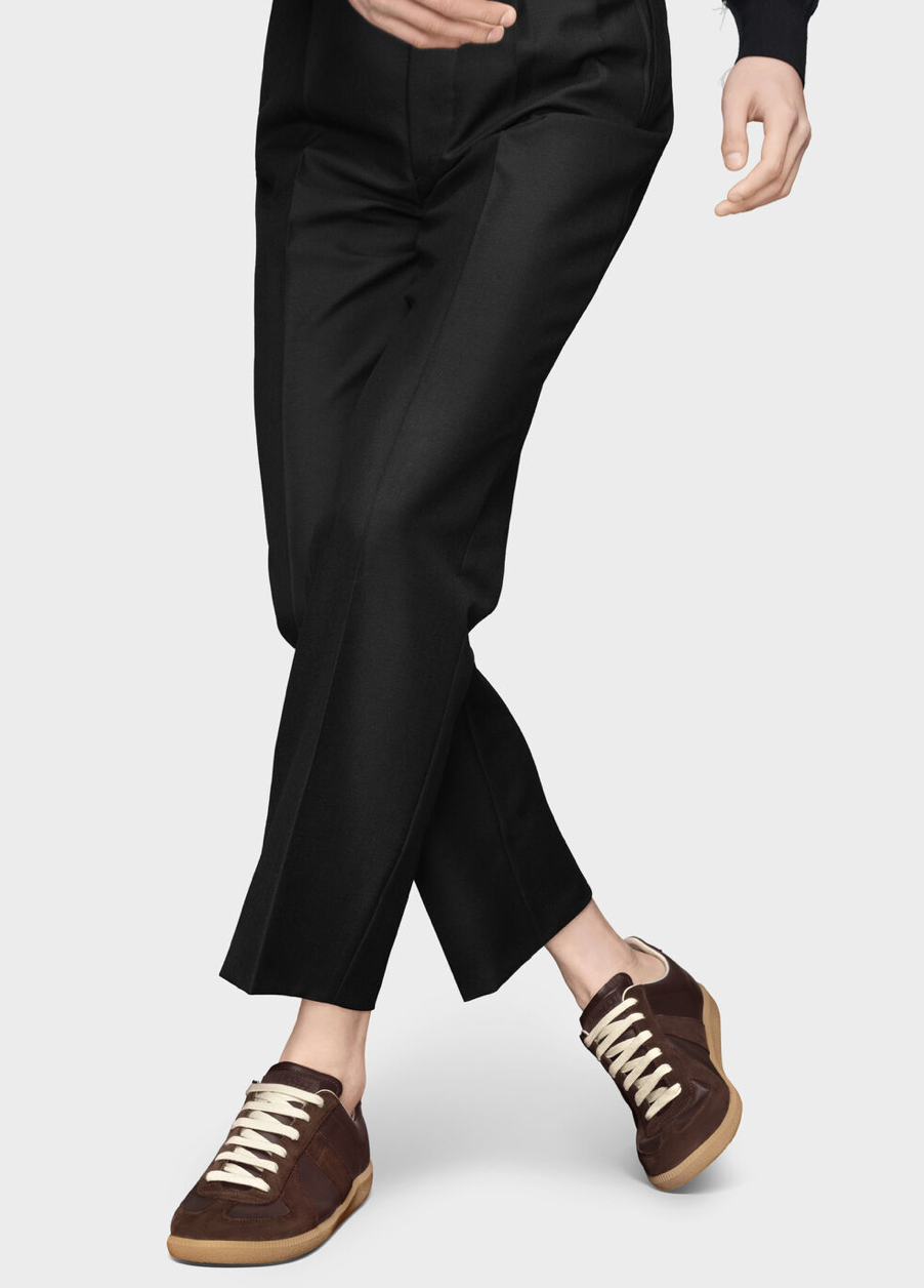 REPLICA LOW-TOP DARK BROWN