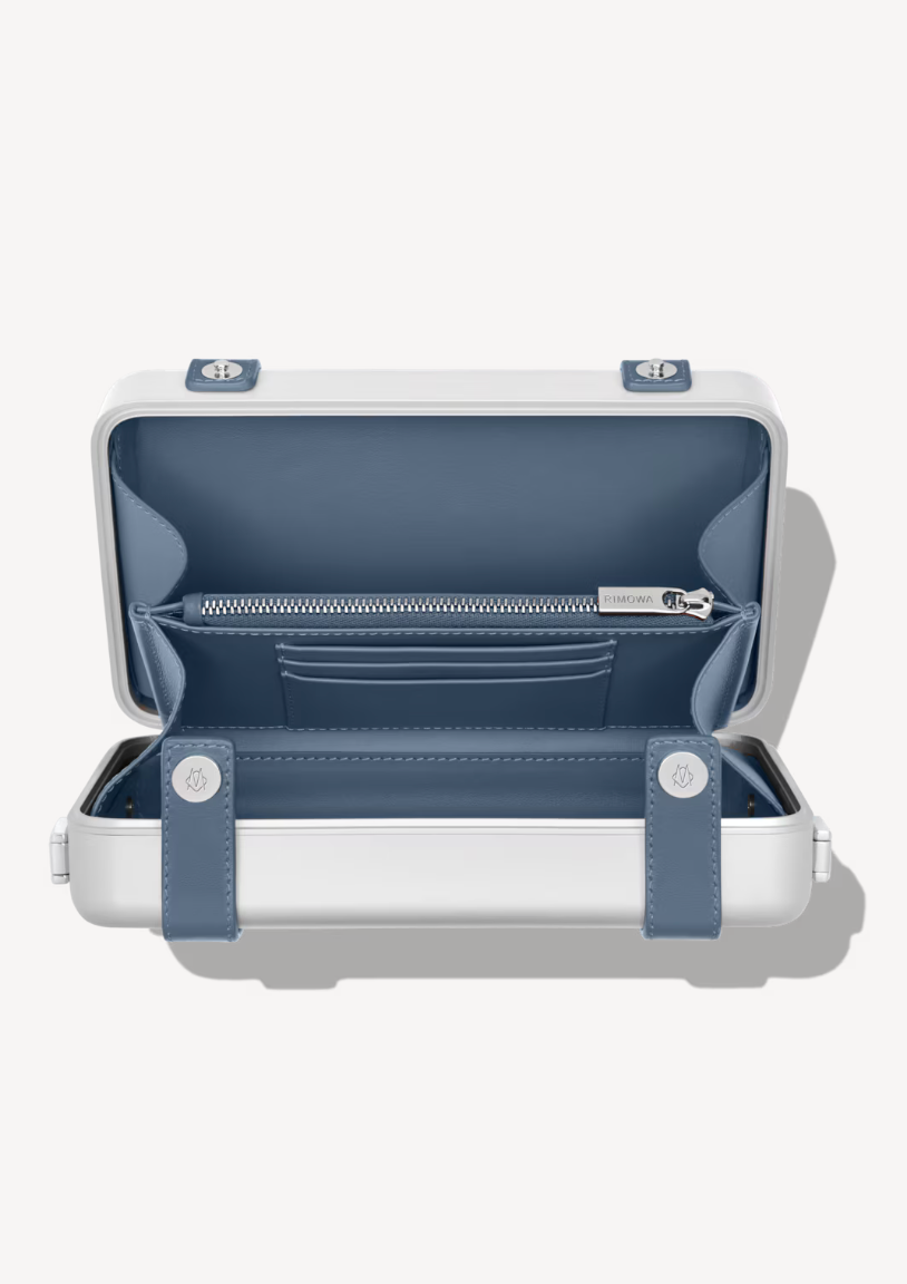 ALUMINIUM CROSS-BODY BAG