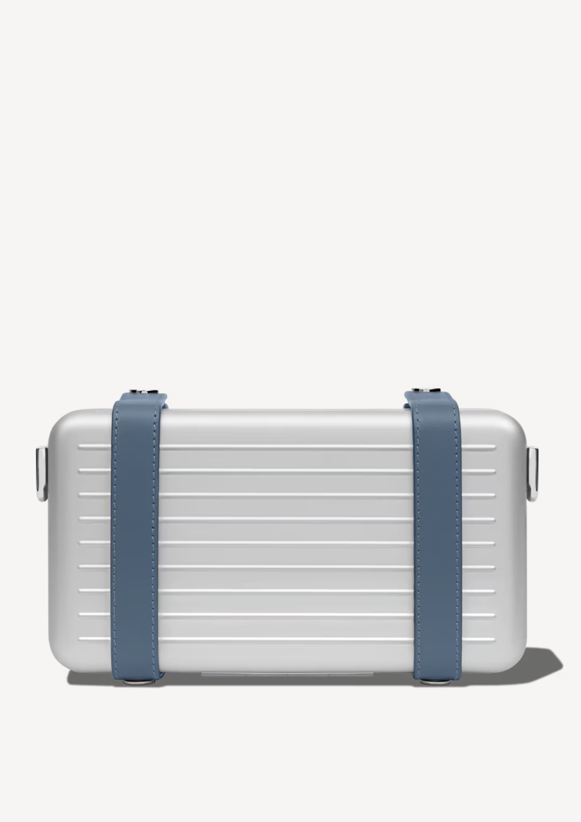 ALUMINIUM CROSS-BODY BAG