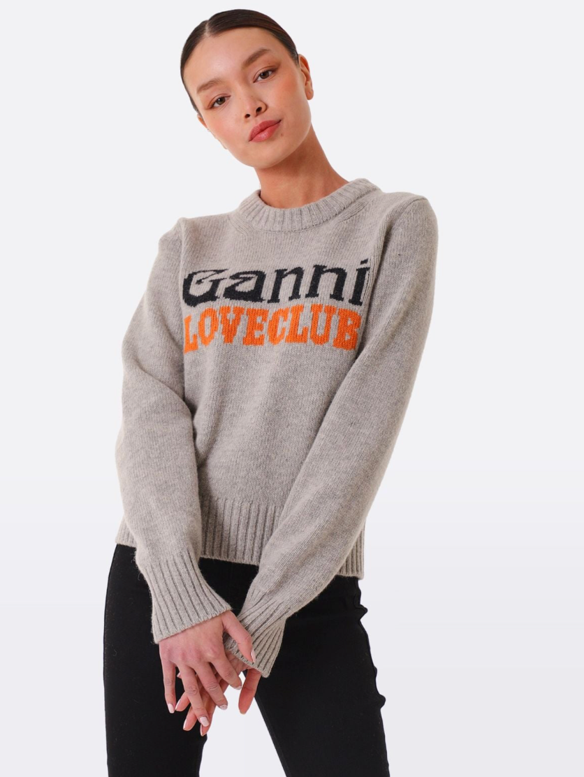 LOVECLUB INTARSIA JUMPER