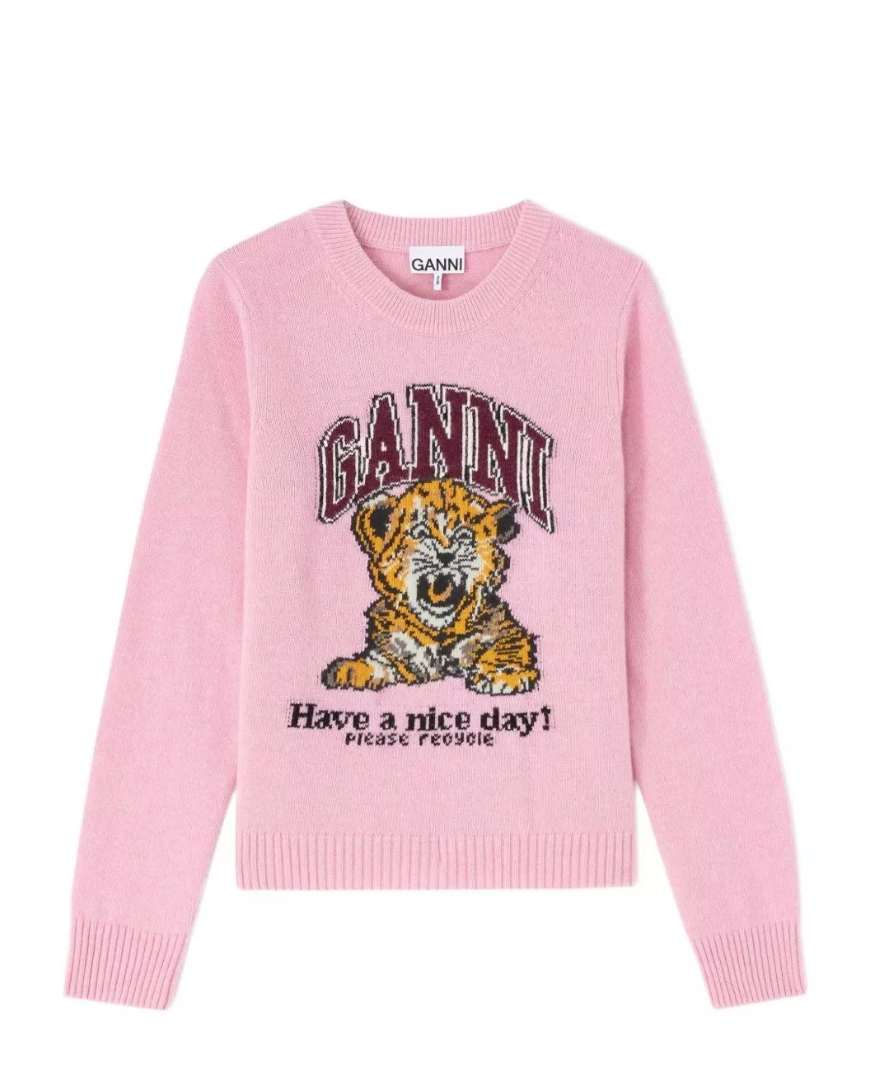 'TIGER' WOOL JUMPER