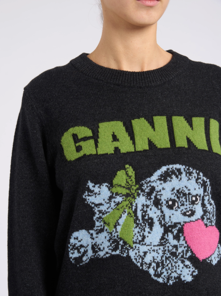 'PUPPY' WOOL JUMPER