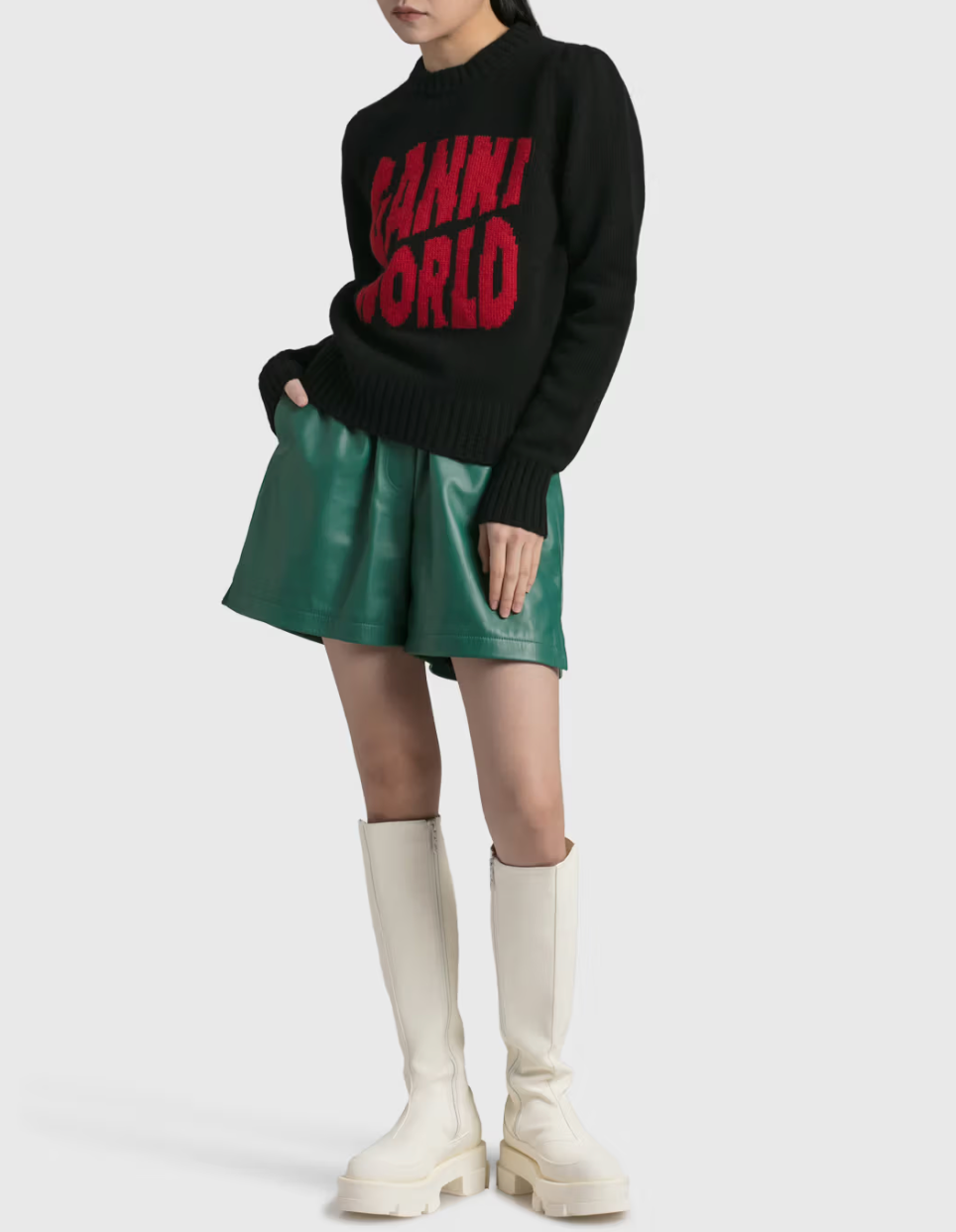 'GANNI WORLD' JUMPER