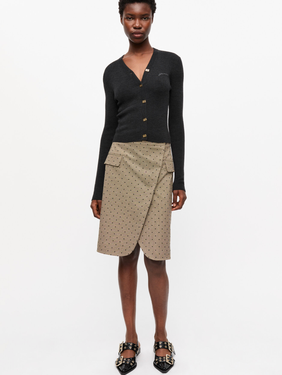 MINI RIBBED MERINO CARDIGAN