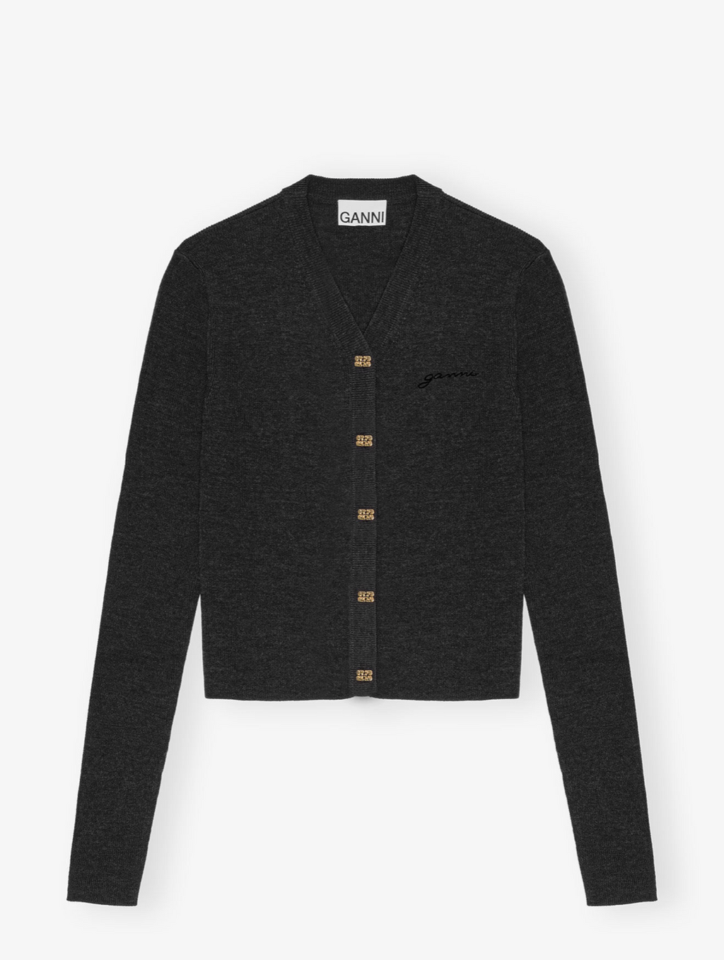 MINI RIBBED MERINO CARDIGAN