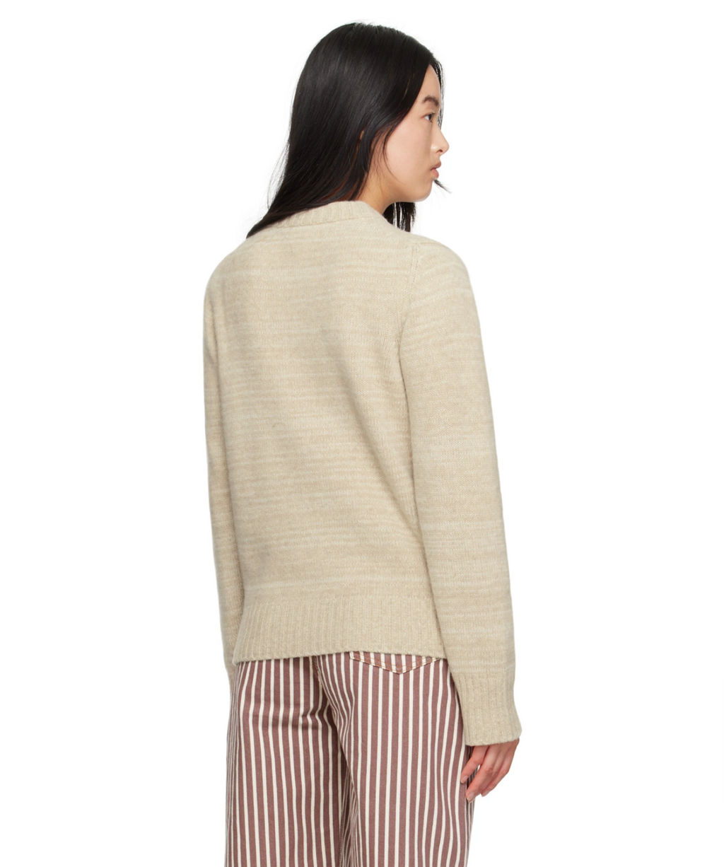 JACQUARD WOOL-BLEND JUMPER