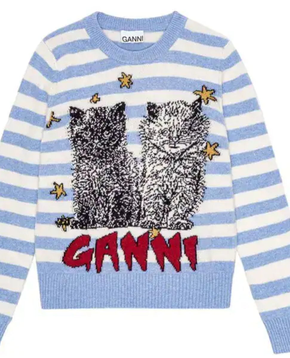 EMBROIDERED LONG SLEEVE JUMPER