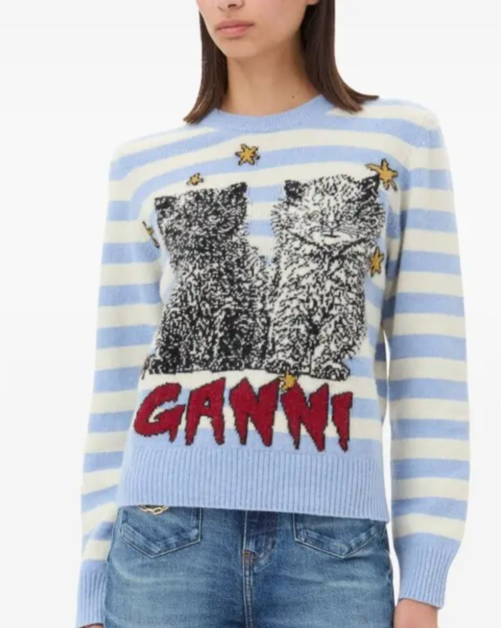 EMBROIDERED LONG SLEEVE JUMPER