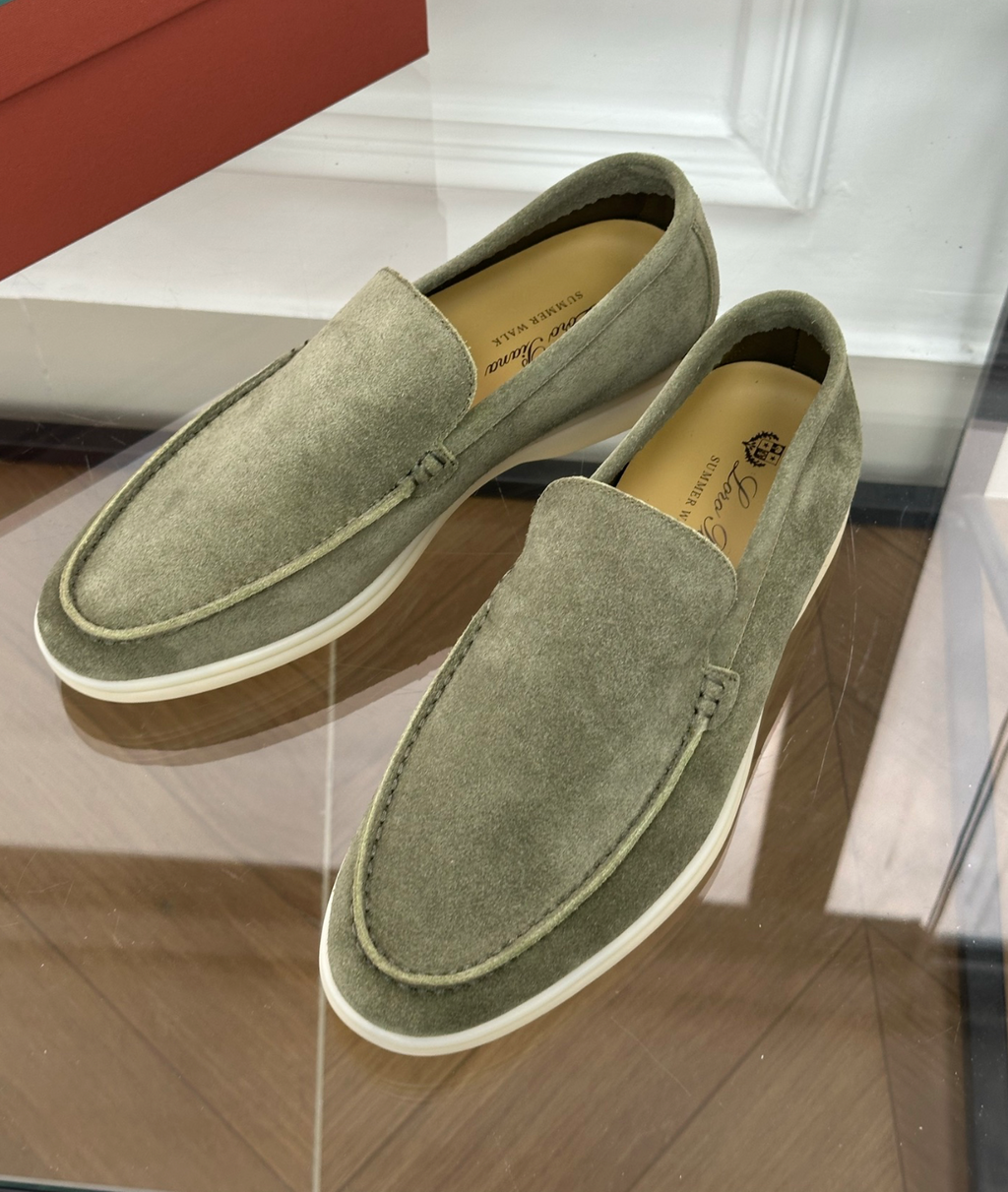 Moccasins Summer Walk Shamrock Suede
