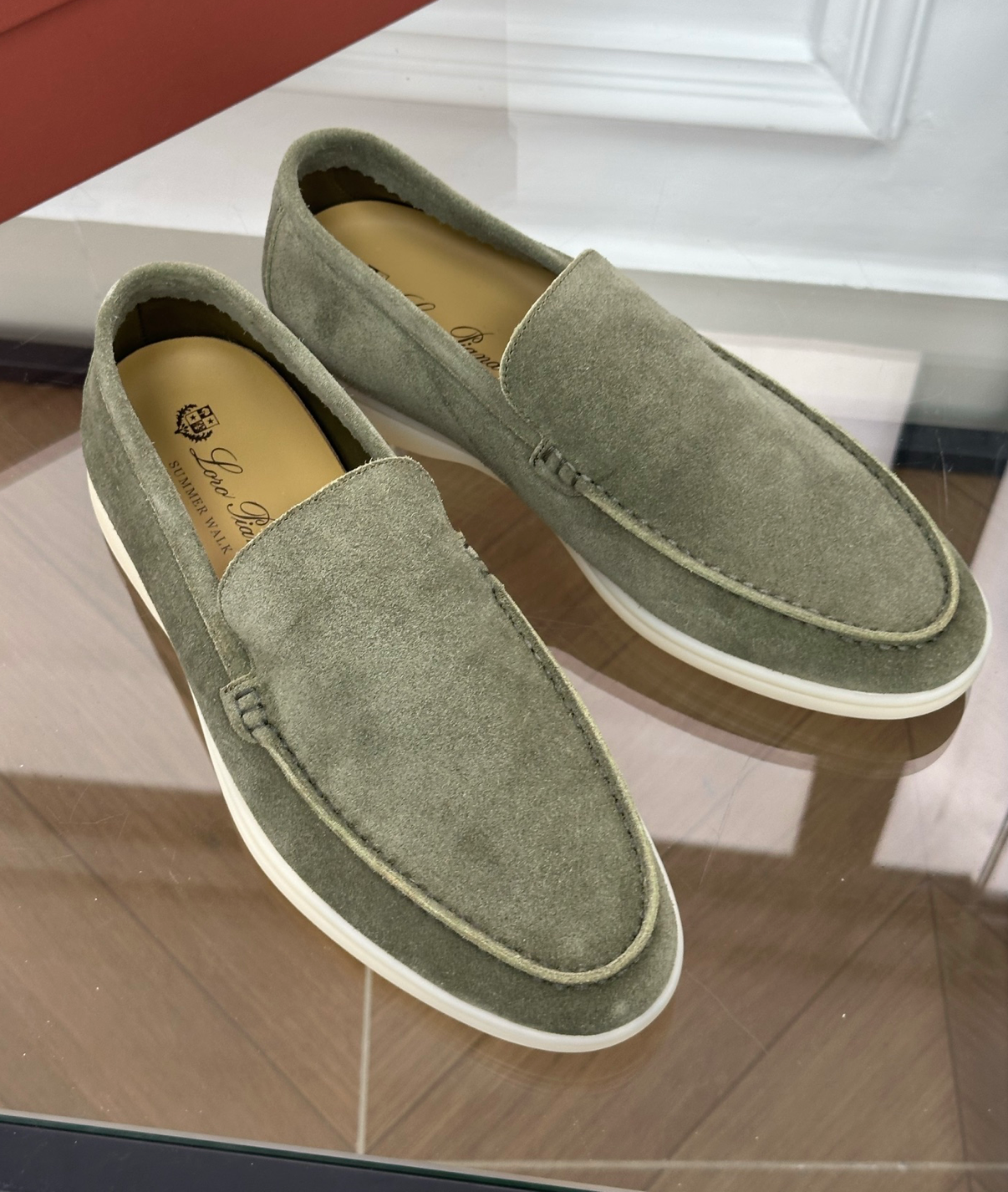 Moccasins Summer Walk Shamrock Suede