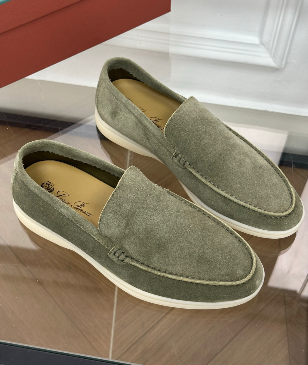 Moccasins Summer Walk Shamrock Suede