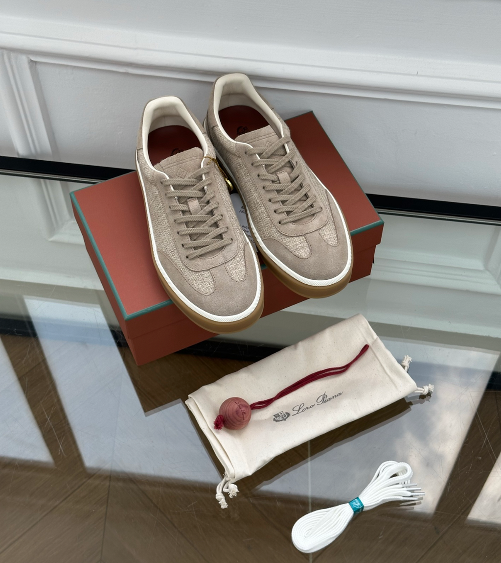 Tennis Walk Beige Sneaker Calfskin