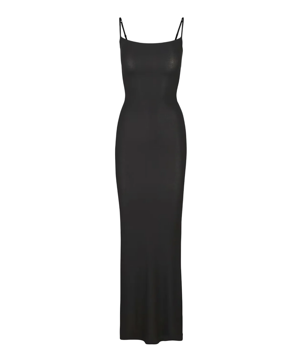 SOFT LOUNGE LONG SLIP DRESS