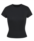 COTTON RIB T-SHIRT