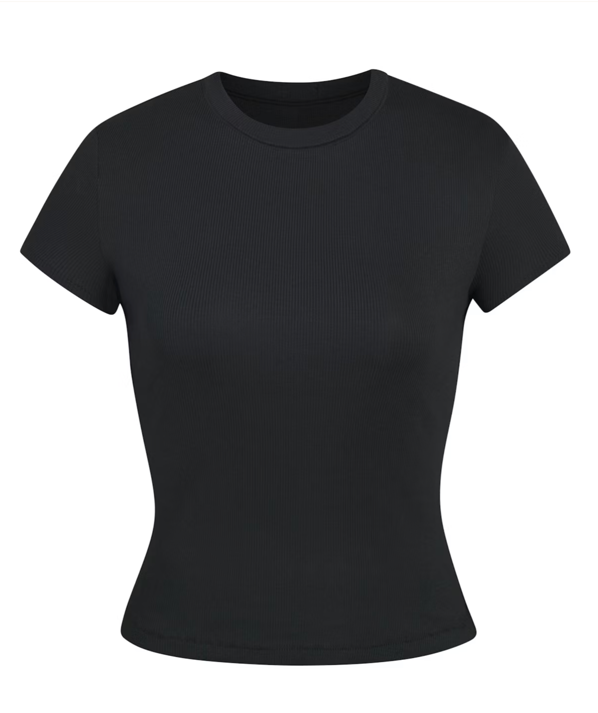COTTON RIB T-SHIRT